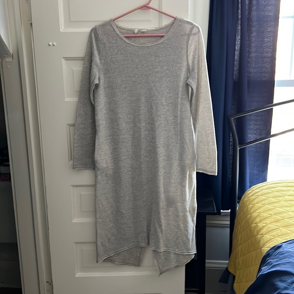 Moth long gauze sweater